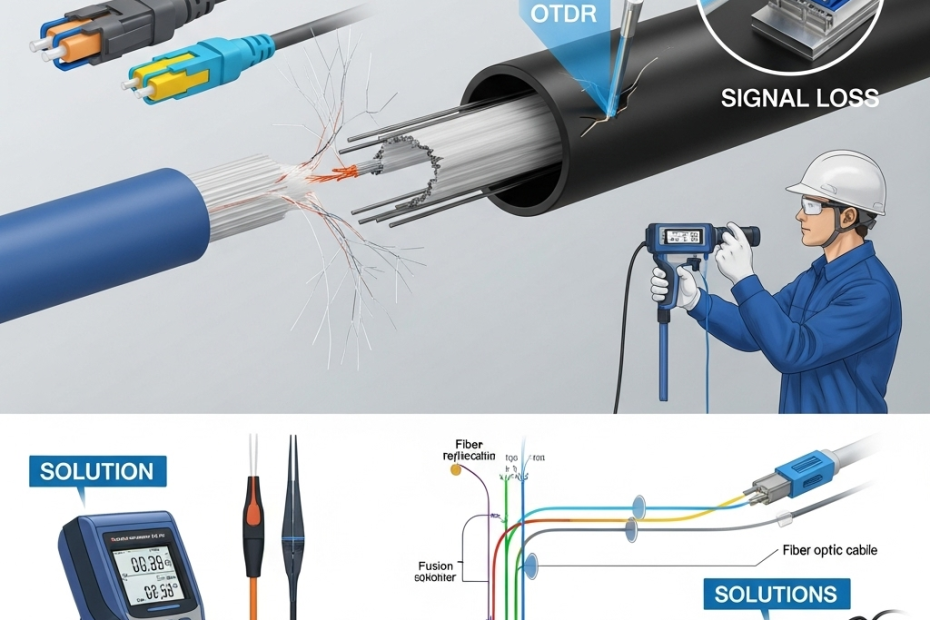 Fiber Kablo Sinyal Kaybı Çözümü 20 Fiber Kablo Sinyal Kaybı Çözümü